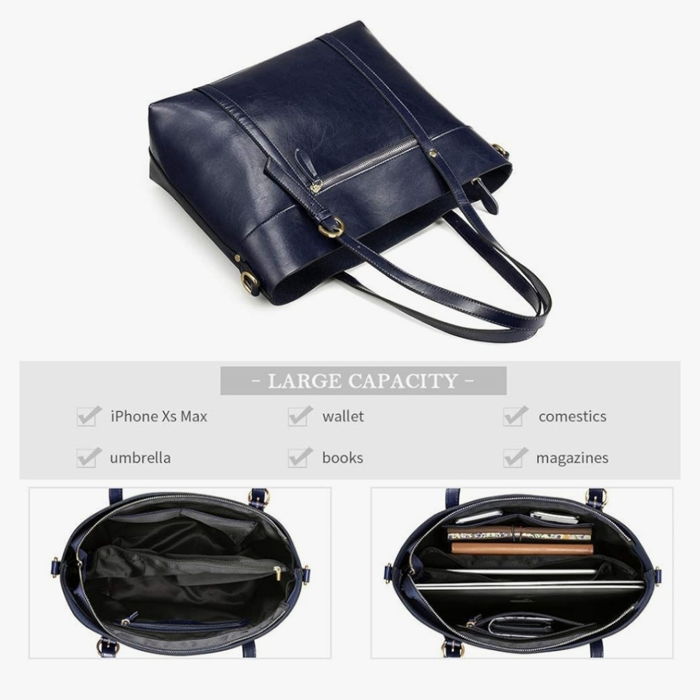 Kattee Leather Tote - Picture 4 of 16